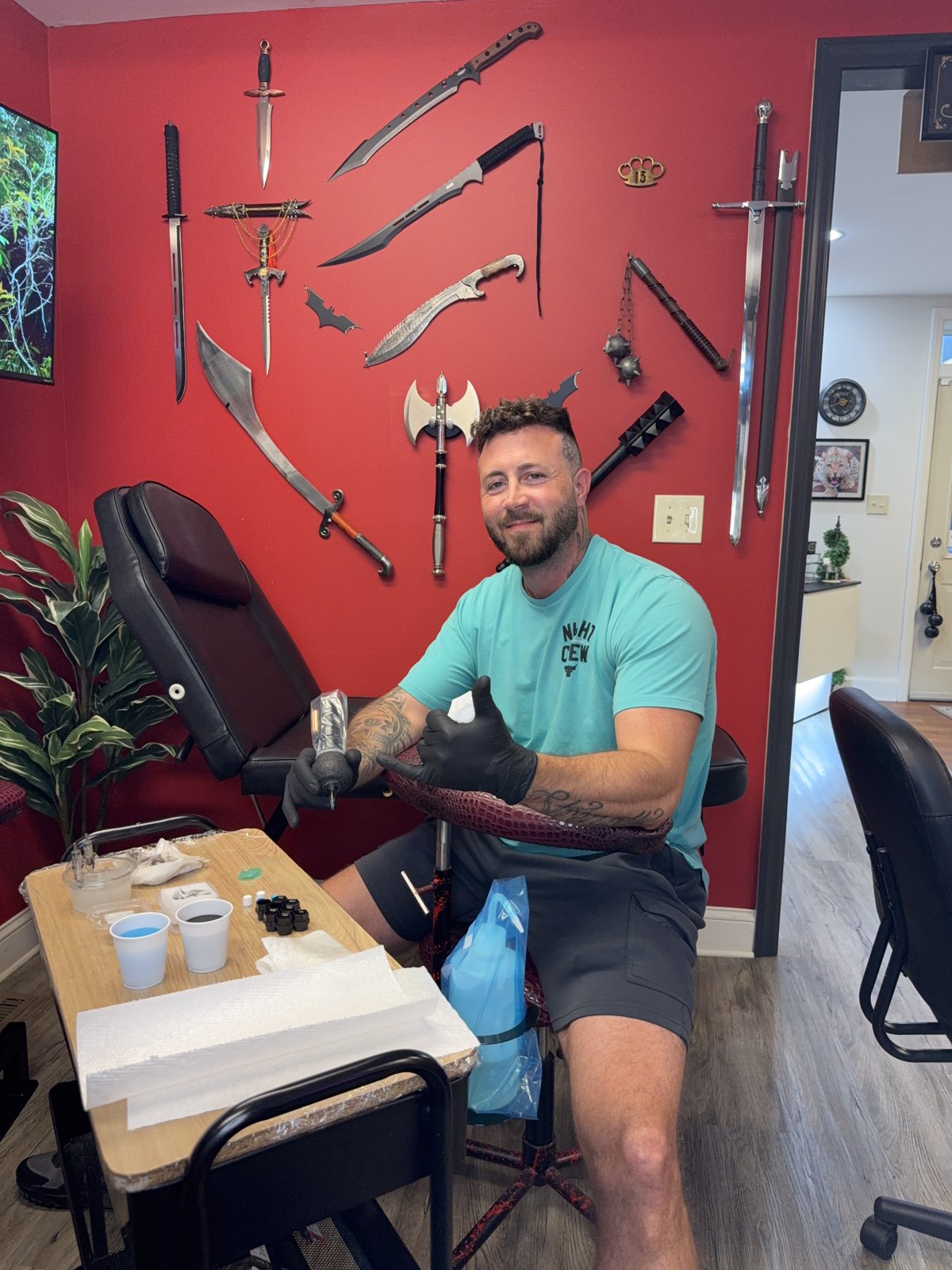 Adam Fodor, founder of Fodor Digital and owner of an award-winning tattoo studio